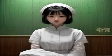 性健康科普配图,温柔暖色调抽象示意图,代表反骑乘式性交姿势的相对位置关系,医学教育风格